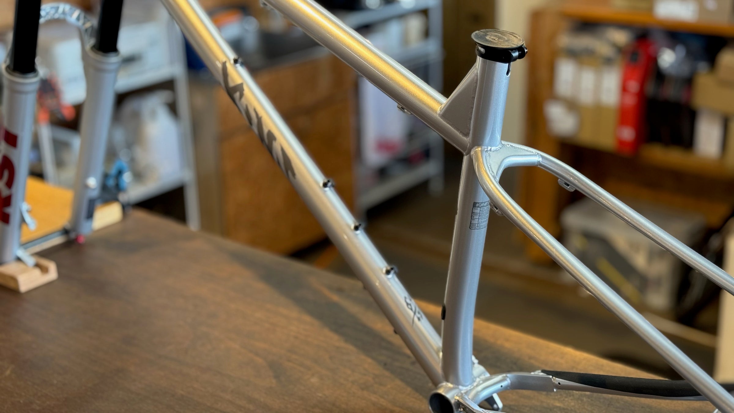 KONA HONZO ESD FLAMESET Lサイズ GLOSS FAUX CHROME | 秩父のカスタム 