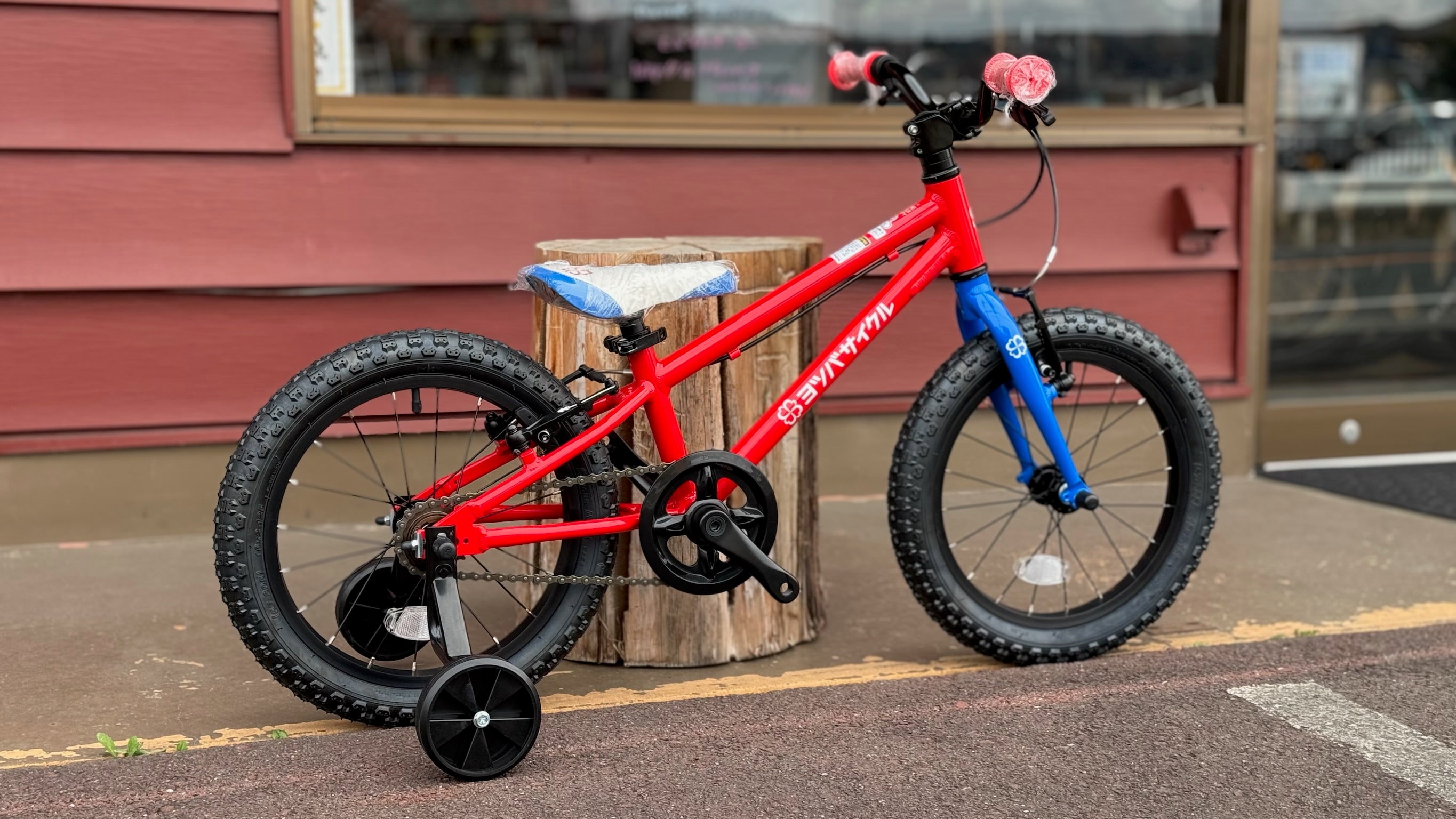 ヨツバサイクル 16インチ 　レッド ヨツバサイクル ZERO16 ヒーローレッド | 秩父のカスタムバイク