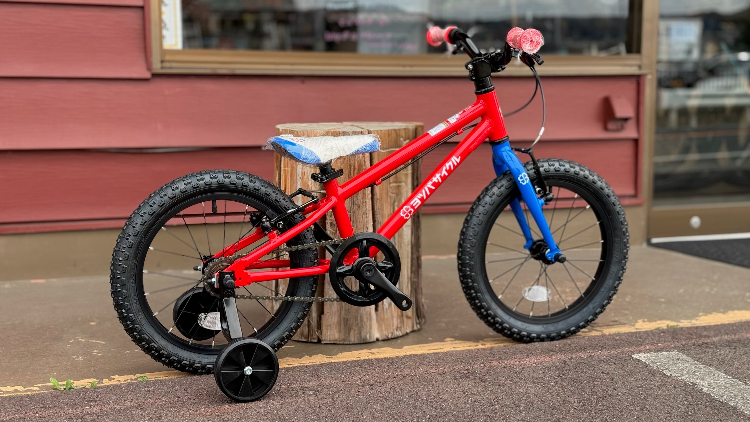 ヨツバサイクル 16インチ 　レッド ヨツバサイクル ZERO16 ヒーローレッド | 秩父のカスタムバイク